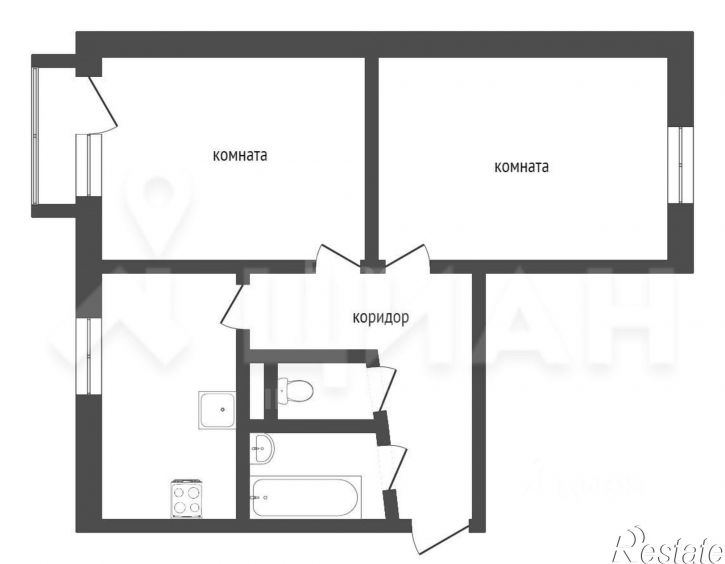 2-комн квартира ул Ленина, 65,  д. 65
