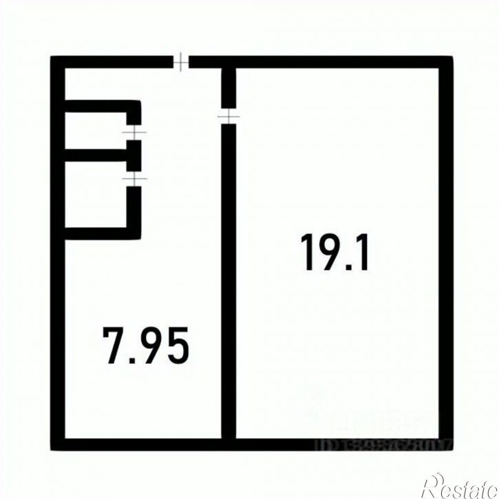 1-комн квартира ул Ленинградская, 28,  д. 28