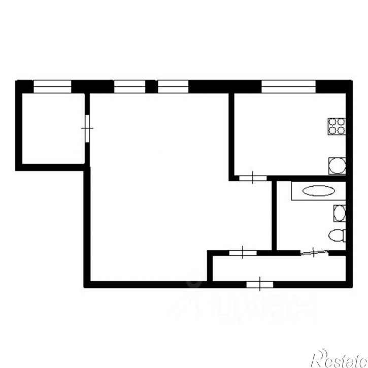 2-комн квартира ул Морская, 31,  д. 31