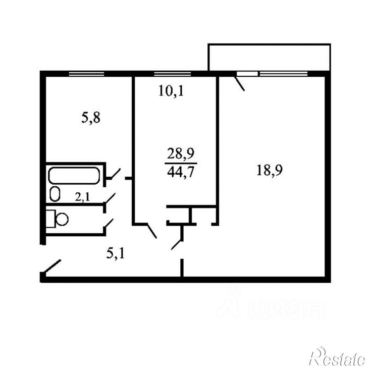 2-комн квартира ул Энтузиастов, 39,  д. 39