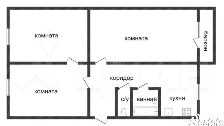 3-комн квартира ул Ленина, 103,  д. 103