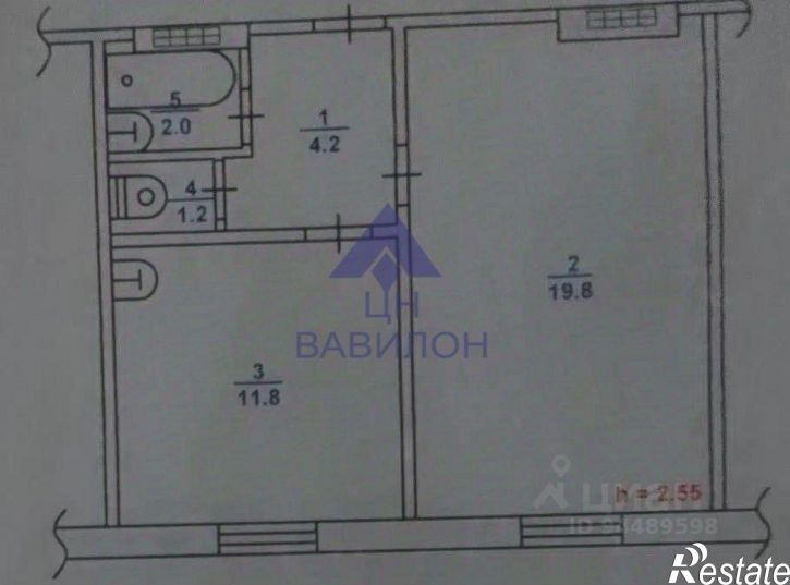 1-комн квартира ул Энтузиастов, 7,  д. 7